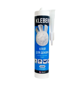 Клей монтажный для декора KLEBER 290 мл прозрачный
