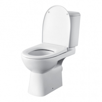 Унитаз-компакт ACCESS Roca гориз.выпуск,сиденье DP Soft Close,Cline Up