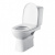 Унитаз-компакт ACCESS Roca гориз.выпуск,сиденье DP Soft Close,Cline Up