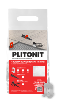 PLITONIT зажим 1мм SVP-Profi 500 шт