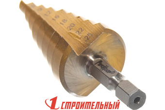 Сверло по металлу,ступенчатое 6-25мм 