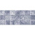 Плитка настенная Folk blue голубой 02 25х60 (1,2м2/57,6м2/48уп) (рельеф)