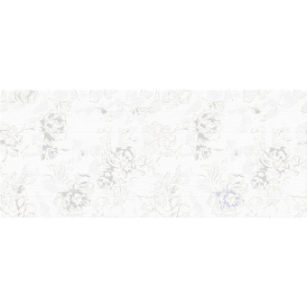 Декор Bianca white белый 01 25х60 (6шт)