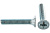 Винт потай с метр. резьбой DIN 965 3\16 (32) 