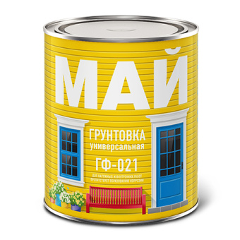 Грунт МАЙ ГФ-021 серый 2.2кг