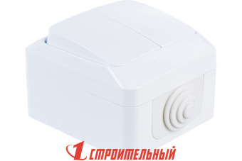 Выключатель 2-кл. ОП Этюд 10А IP44 10AX бел. SE BA10-042B