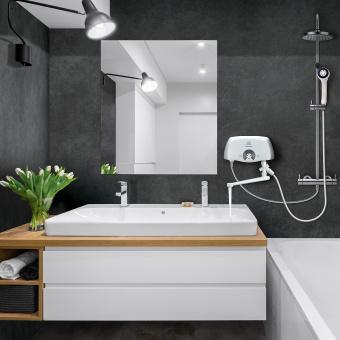 Водонагреватель проточный Electrolux Smartfix 2.0 TS (6,5 kW) - кран+душ