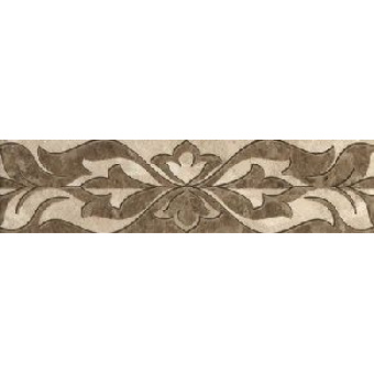 Бордюр Saloni brown коричневый 01 7,5х30 (19шт)