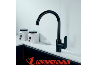 MN4071-7 PURE LIFE Смеситель для кухни черный