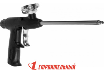 Пистолет для монтажной пены пластиковые корпус, рукоятка и регул. винт, шток 19см, (шт.)												