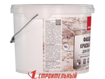 Краска-грунт фасадная для плит OSB 3 в 1 (14кг)
