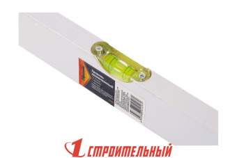 Уровень алюминиевый, 600 мм, 3 глазка, линейка Sparta