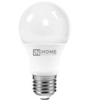 Лампа светодиодная Е27 А60 25Вт 4000К IN HOME