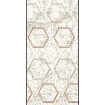 Декор APULIA ORO HEXAGONE 31,5х63 (6шт)