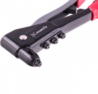 Заклепочник литой, 260мм, заклепки 2,4-3,2-4,0-4,8 мм // Матрикс