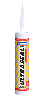 Герметик силиконовый KRASS Ultraseal санитарный Бесцветный 260мл