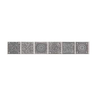 Бордюр GRAZIA GREY NEFERTITI 40,5х6,2 (39 шт)