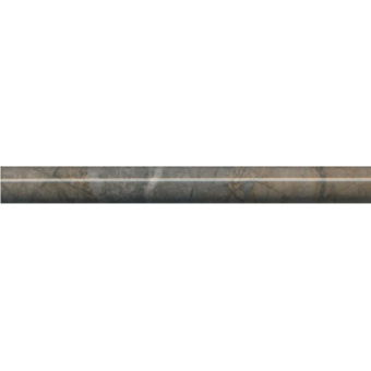 SPB007R бордюр Театро коричневый обрезной 25x2,5 (24шт)