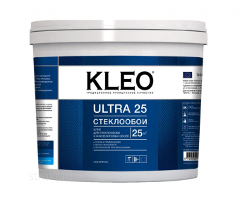 Клей для стеклообоев KLEO ULTRA 25 25м2 ведро 5кг