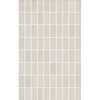 MM6380 Декор Сияние светлый мозаичный 25x40 (8шт)