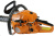 Бензопила Slogger GS45 2.1кВт, 45см3, шина 45см