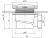 Сифон для душевого поддона АНИ Пласт E320VAL 1 1/2 дюйма 90 мм высота 65 мм вальцовка хром