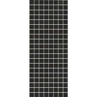 MM7204 Декор Алькала черный мозаичный 20x50 (10шт)