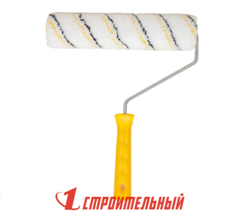 Валик малярный с рукояткой "Микрофибра", ось 6мм, D40мм, 240мм, (шт.)