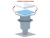 Трап вертикальный регулируемый АНИ Пласт TA5912 выпуск 50 мм с решеткой из нержавеющей стали 150х150 мм под плитку