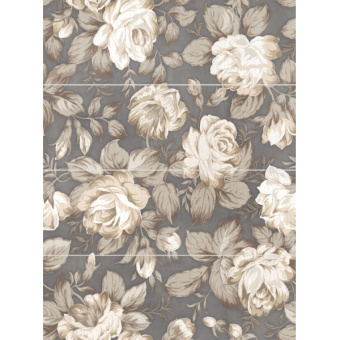 Панно FIORI GRIGIO многоцветный (1608-0116) 60х80 (1кт/4шт)