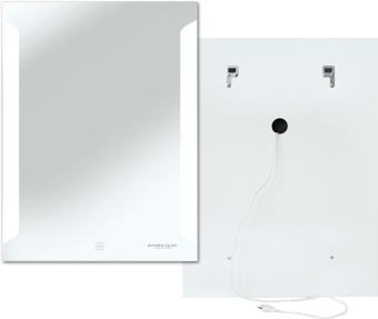 Зеркало "Quadro LED" 600*800,Sanita Luxe