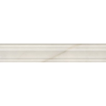 BLF001R бордюр Греппи белый багет 40x7,3 (12шт)