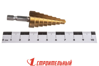 Сверло по металлу,ступенчатое 6-20мм шаг 2мм