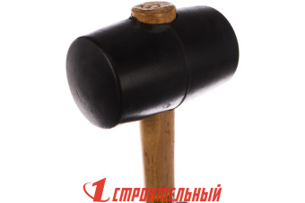 Киянка резиновая, деревянная рукоятка, 680г (шт.)