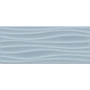 Плитка настенная Monocolor sugar  blue голубой 01 25х60 (1,2м2/57,6м2/48уп)