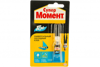 КЛЕЙ МОМЕНТ СУПЕР ГЕЛЬ 3 Г БЛИСТЕР