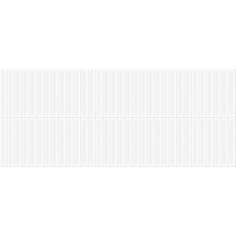Плитка настенная Simply white белый 01 (рельеф) 25х60 (1,2м2/57,6м2/48уп)