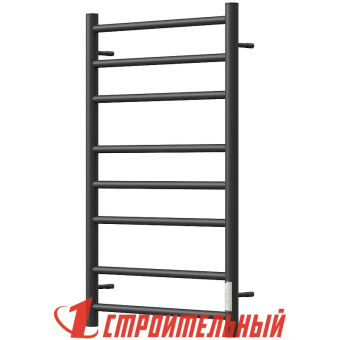 Полотенцесушитель электрический POINT PN71858B П9 500*800,диммер справа,черный