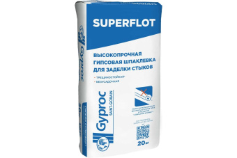 Шпатлевка Gyprock superflot 20кг