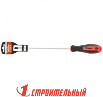 Отвертка Fusion, PH2 х 200 мм, CrV, трехкомпонентная рукоятка "Anti slip" Matrix