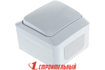 Выключатель 1-кл. ОП Этюд 10А IP44 10AX сер. SE BA10-041C