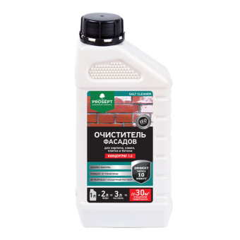 PROSEPT SALT CLEANER - удалитель высолов, 1:2, 1 л 