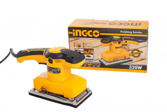 Шлифмашинка вибрационная INGCO INDUSTRIAL FS3208 , 320Вт, 185х93мм