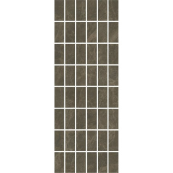 MM15139 Декор Лирия коричневый мозаичный 15x40 (10шт)
