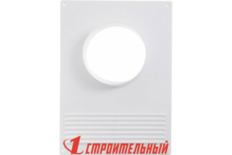 Площадка торцевая с решёткой 180*250 фланец D100 100ПТПТ