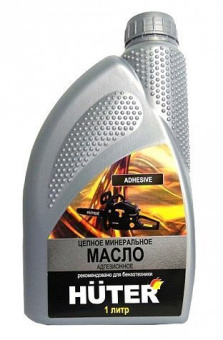 Масло цепное минеральное 80W90, для техники Huter,1л.