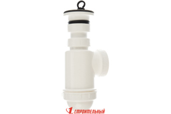 Сифон для мойки с нержавеющей решеткой d70 A441-DN50/40