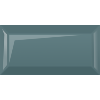 Плитка настенная Metrotiles голубой грань 10х20 (0,88м2/73,92м2)