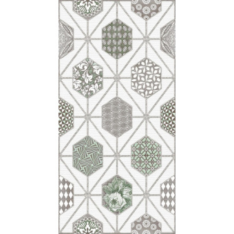 DEVORE LIGHT GEOMETRIA 31,5х63 (6 шт) декор