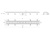 Трап линейный пластиковый АНИ Пласт TL1485M выпуск 40 мм решётка Бимс матовая нержавеющая сталь 850 мм